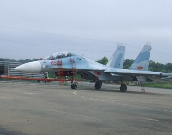 越南空军装备的苏-30MK2V多用途战机